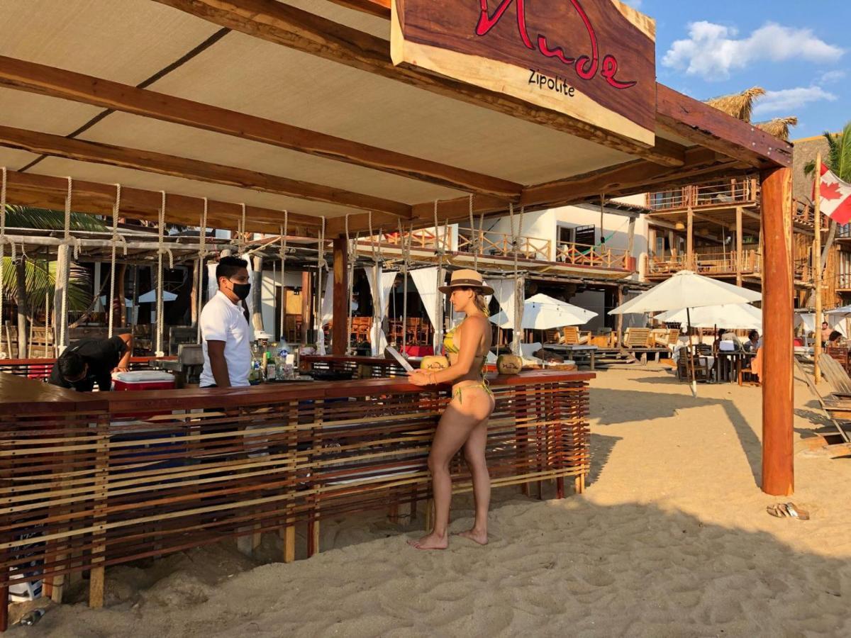 Hotel Nude Zipolite & Beach Club Exterior photo